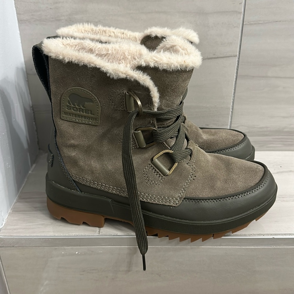 SOREL Tivoli / Torino Suede Waterproof Ankle Boots